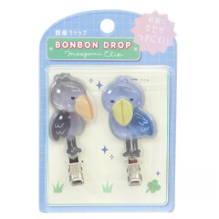 Japan Q-LiA Bonbon Drop Maegami Clip Set - Shoebill