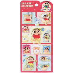 Japan Crayon Shin-chan Shaker Stickers - Powerful Comic