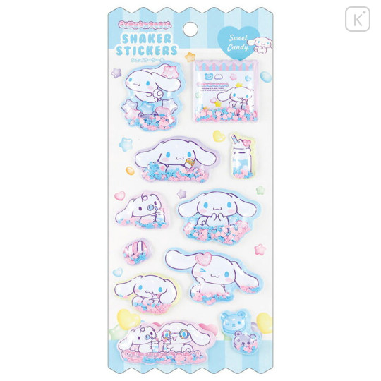 Japan Sanrio Shaker Stickers - Cinnamoroll : Candy Friends - 1