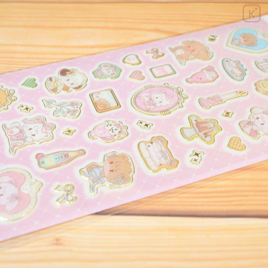 Japan Mikko Illustrations Clear Sticker - Lil ala mode : Ribbon - 2