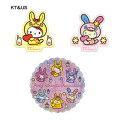Japan Rody × Sanrio Die-Cut Sticker Set - Hello Kitty & Usahana - 2