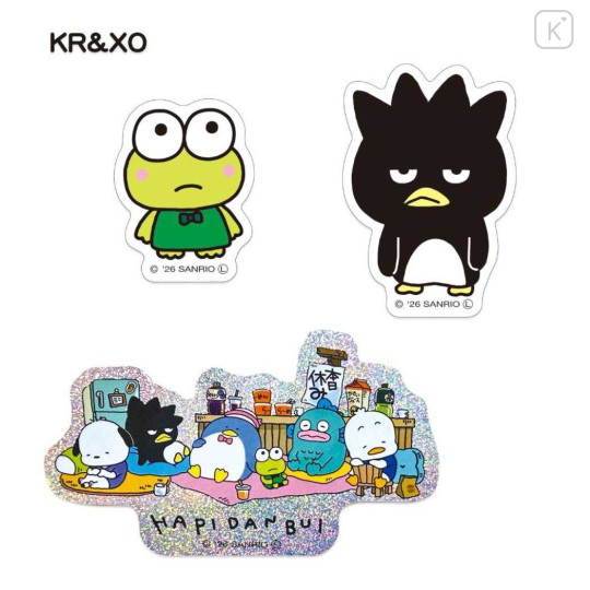 Japan Sanrio × Yuji Nishimura Die-Cut Sticker Set - Badtz-maru & Keroppi - 2