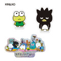 Japan Sanrio × Yuji Nishimura Die-Cut Sticker Set - Badtz-maru & Keroppi - 2