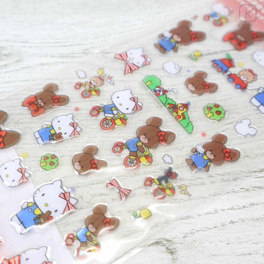 Japan Sanrio × The Bear's School Clear Candy Seal - Hello Kitty : Red - 2