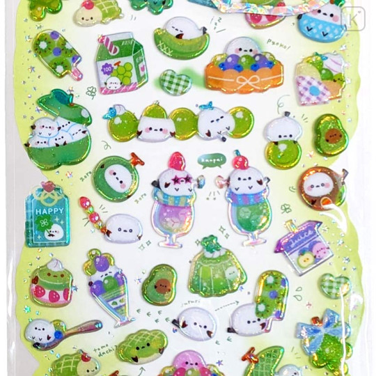 Japan Q-LiA Happy Choa Choa Pop Seal - My Bird - 2