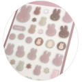 Japan Miffy Puffy Sticker - Miffy : Face Pink - 2