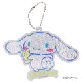 Japan Sanrio DIY Kira Gem Rhinestone Acrylic Keychain Set - Cinnamoroll : Lemon Soda - 2