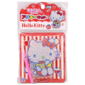 Japan Sanrio DIY Kira Gem Rhinestone Acrylic Keychain Set - Hello Kitty : Jam - 1