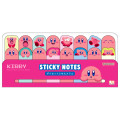 Japan Kirby Die-Cut Sticky Notes - Kirby : Roly Poly Little Hero - 1