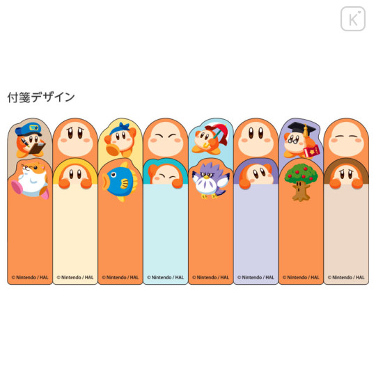 Japan Kirby Die-Cut Sticky Notes - Waddle Dee : Roly Poly Little Hero - 2