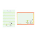 Japan Peanuts Mini Memo - Snoopy : Petit Collection Orange - 2
