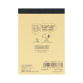 Japan Peanuts Mini Memo - Snoopy : Petit Collection Orange - 3