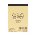 Japan Peanuts Mini Memo - Snoopy : Petit Collection Light Green - 3