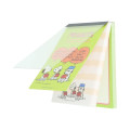 Japan Peanuts Mini Memo - Snoopy : Petit Collection Light Green - 4