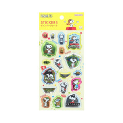 Japan Peanuts Vintage Stickers - Snoopy : Petit Collection Colorful