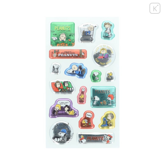 Japan Peanuts Vintage Stickers - Snoopy : Petit Collection Pop - 2