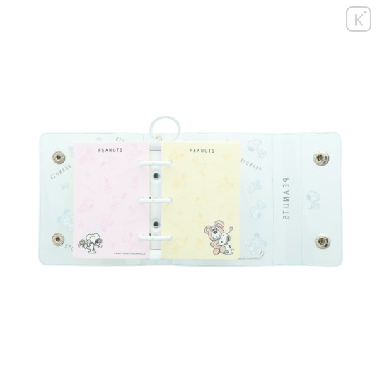 Japan Peanuts Mini Sticker Binder Charm - Snoopy : Petit Collection Flyer - 3