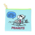 Japan Peanuts Flat Knit Pouch - Snoopy : Petit Collection Green - 1