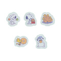 Japan Peanuts Stickers with Mini Pouch - Snoopy : Petit Collection Pink - 3