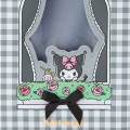 Japan Sanrio Acrylic Stand File - Kuromi / Enjoy Idol - 5