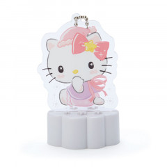 Japan Sanrio Acrylic Keychain & Shining Stand - Hello Kitty