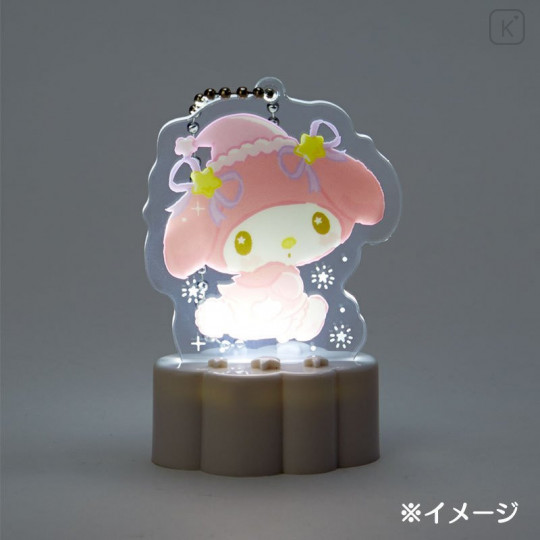 Japan Sanrio Acrylic Keychain & Shining Stand - My Melody - 4