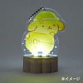Japan Sanrio Acrylic Keychain & Shining Stand - Pompompurin - 4