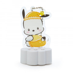 Japan Sanrio Acrylic Keychain & Shining Stand - Pochacco