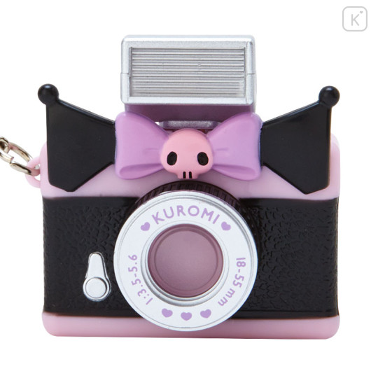 Japan Sanrio Keychain Camera Toy - Kuromi - 3