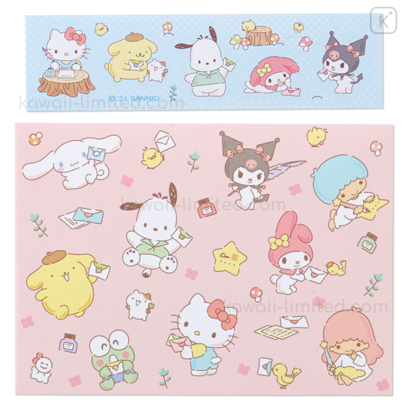 Japan Sanrio Message Card Set - Sanrio Characters