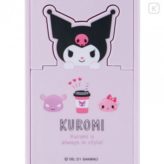 Japan Sanrio Folding Smartphone Stand - Kuromi - 5