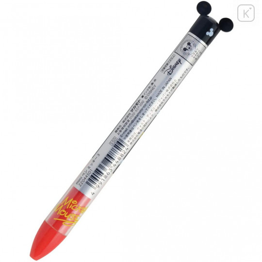 Japan Disney Two Color Mimi Pen - Mickey Mouse - 2