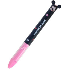 Japan Disney Two Color Mimi Pen - Minnie Mouse