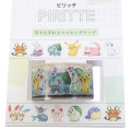 Japan Pokemon Piritte Masking Tape - Pikachu & Friends / Mix 2 - 2