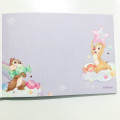 Japan Disney Mini Notepad - Chip & Dale / Stars - 3