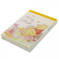 Japan Disney Mini Notepad - Winnie the Pooh / Picnic - 4