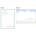 Japan Sanrio Mini Notepad - Cinnamoroll / Flora - 2