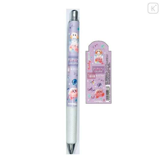 Japan Kirby EnerGel Gel Pen - Pupupu Lollipop - 1