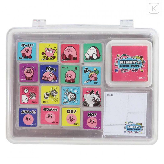 Japan Kirby Stamp Chop Set - Comic Panic - 1