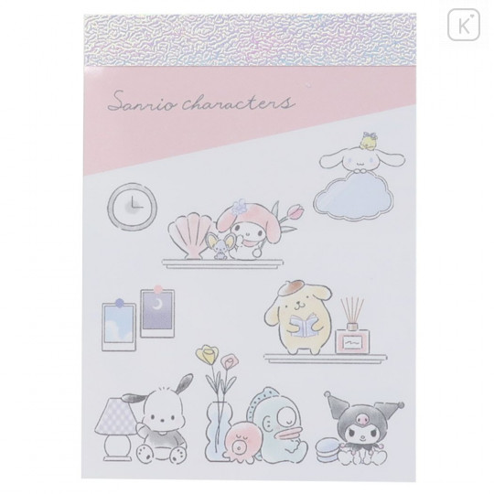 Japan Sanrio Mini Notepad - Characters Home - 1