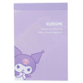 Japan Sanrio Mini Notepad - Kuromi / Purple - 1