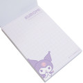 Japan Sanrio Mini Notepad - Kuromi / Purple - 2