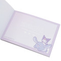 Japan Sanrio Mini Notepad - Kuromi / Purple - 3