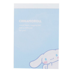 Japan Sanrio Mini Notepad - Cinnamoroll / Blue