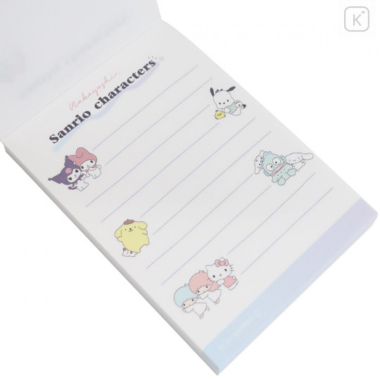 Japan Sanrio Mini Notepad - Mix Characters / Screen - 2