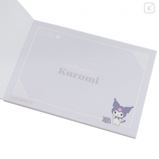 Japan Sanrio Mini Notepad - Kuromi / Screen - 3