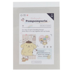 Japan Sanrio Mini Notepad - Pompompurin / Sceen
