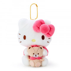Japan Sanrio Plush Keychain - Hello Kitty / Good Friends