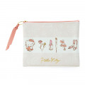 Japan Sanrio Flat Pouch - Hello Kitty / Light Color - 1