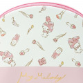 Japan Sanrio Round Pouch - My Melody / Light Color - 4